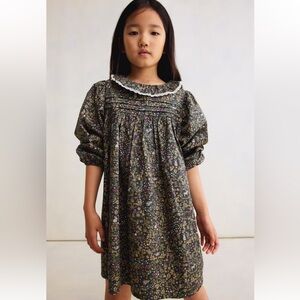 H&M Kids Floral Blouse with Ruffle Detail